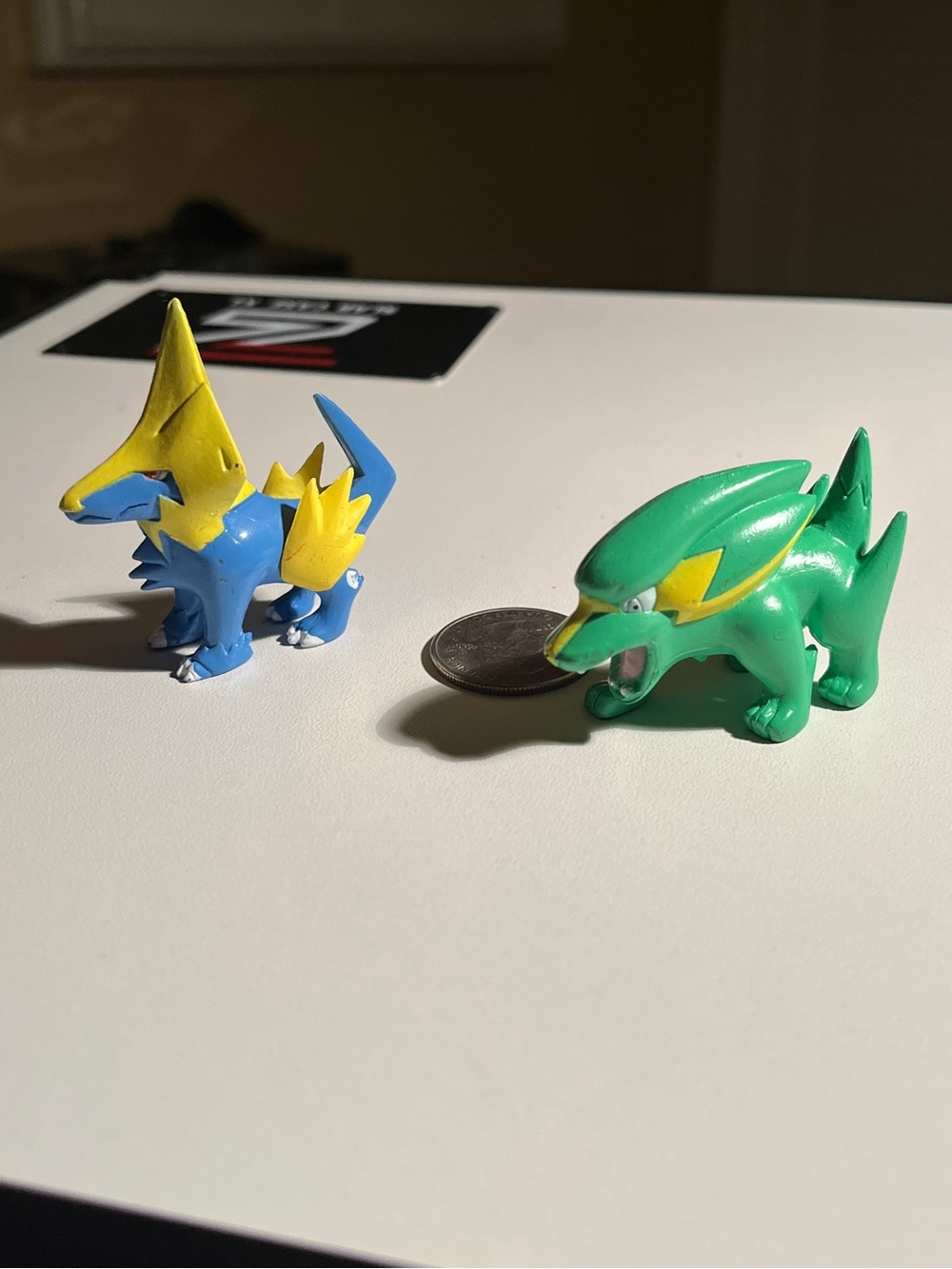 Pokemon Collectible Vintage Figures - Electrike & Manectric